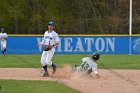 Baseball vs Babson  Wheaton College Baseball vs Babson College. - Photo By: KEITH NORDSTROM : Wheaton, baseball